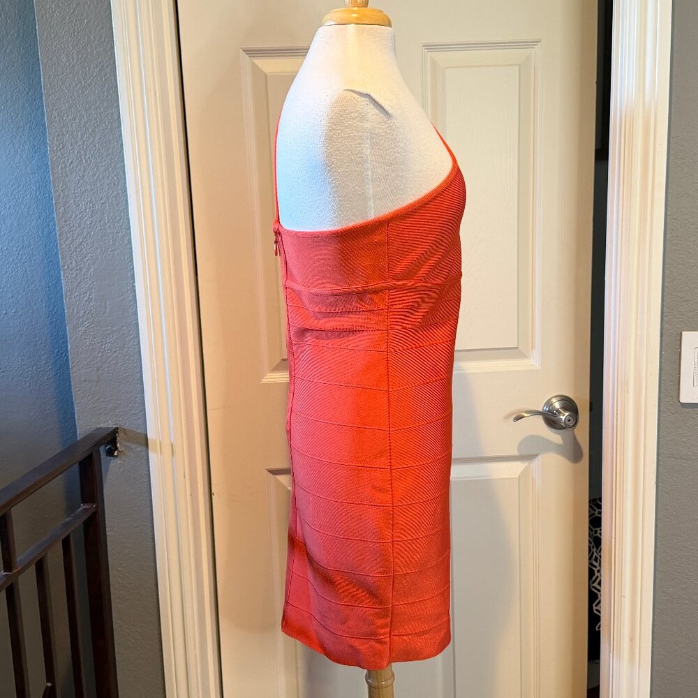 HERVE LEGER x FOREVER 21 One-Shoulder Bandgae Dress XL - Picture 5 of 10